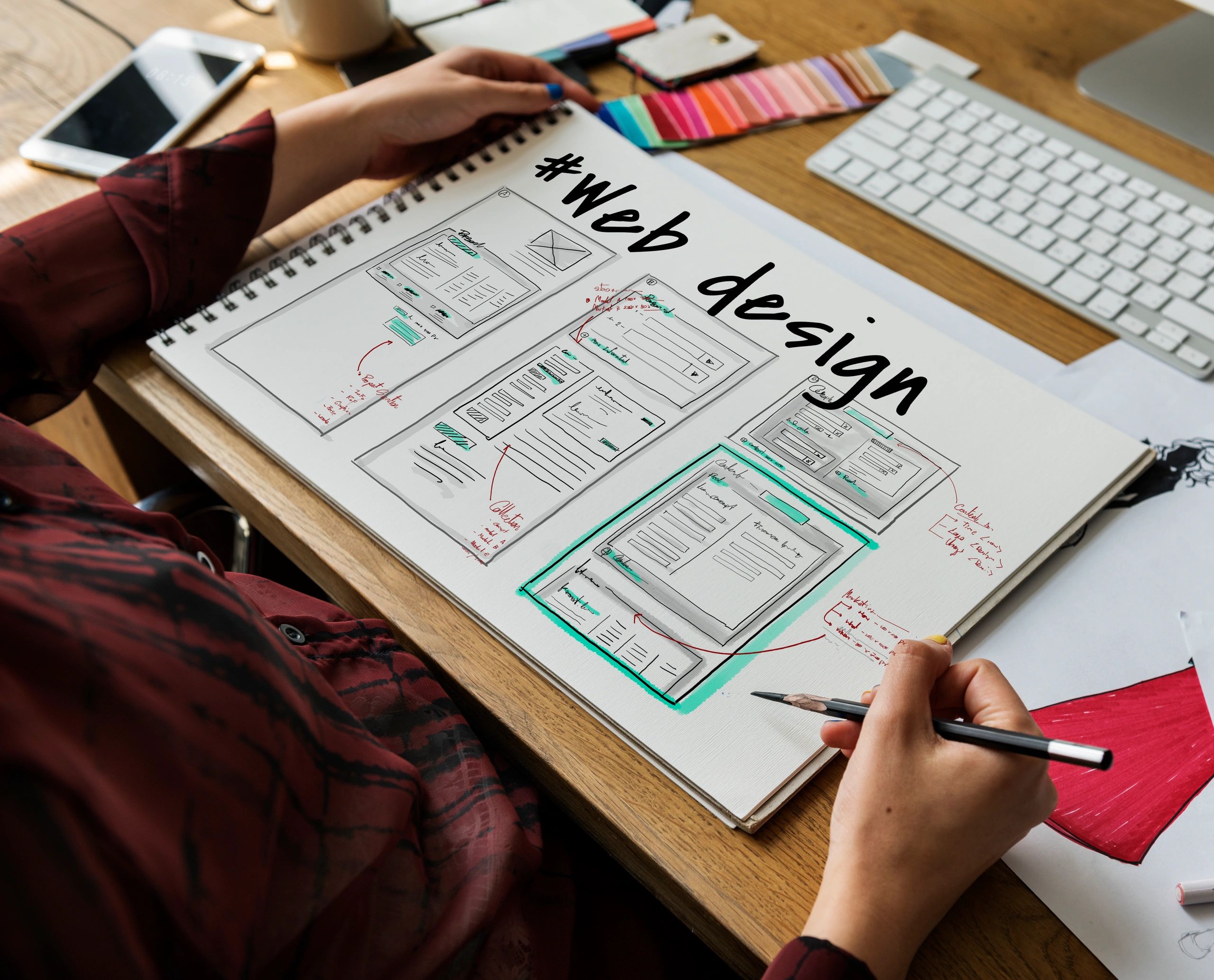 Web Design Layout Internet Template