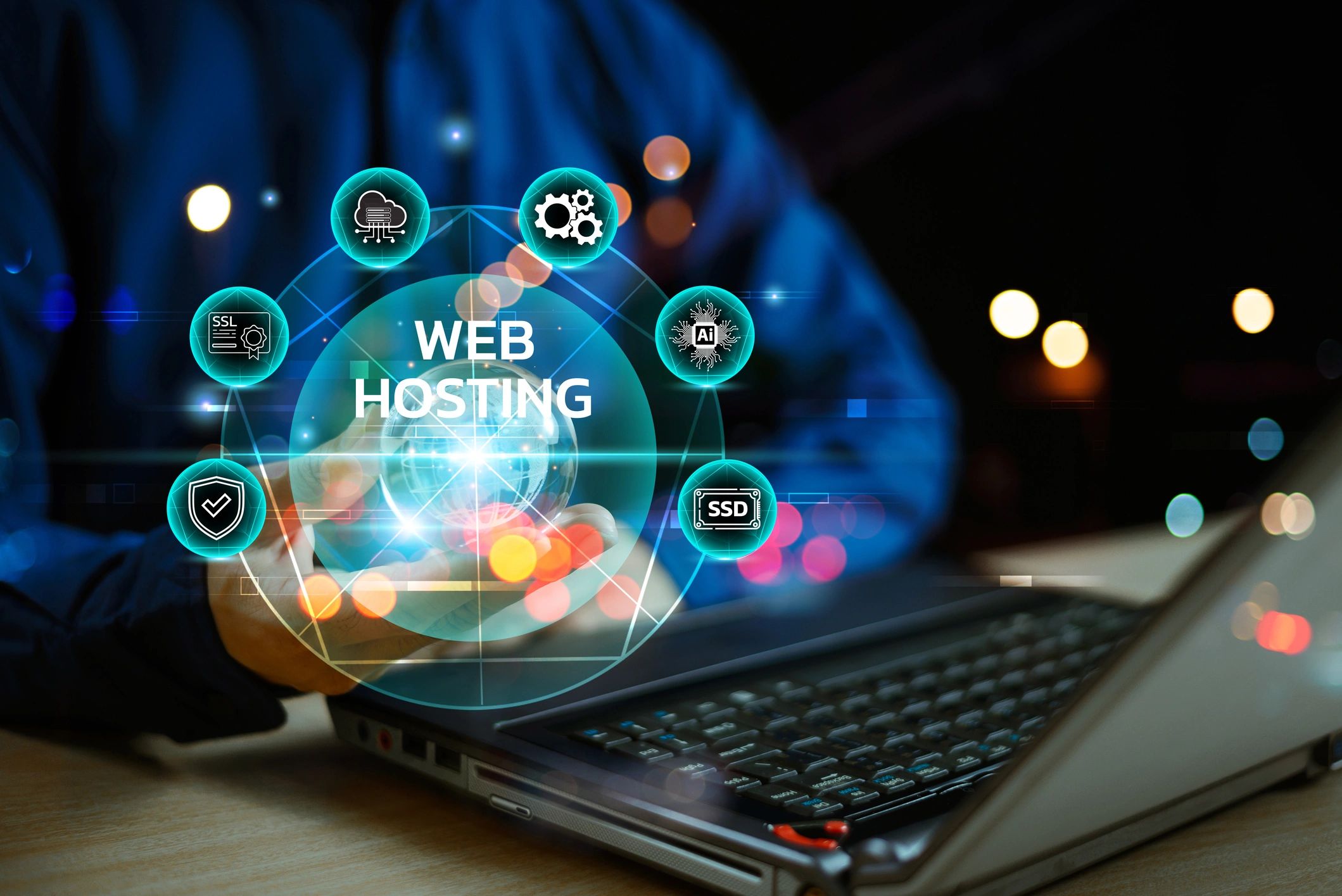 Web Hosting ai privacy platform service. Website provider